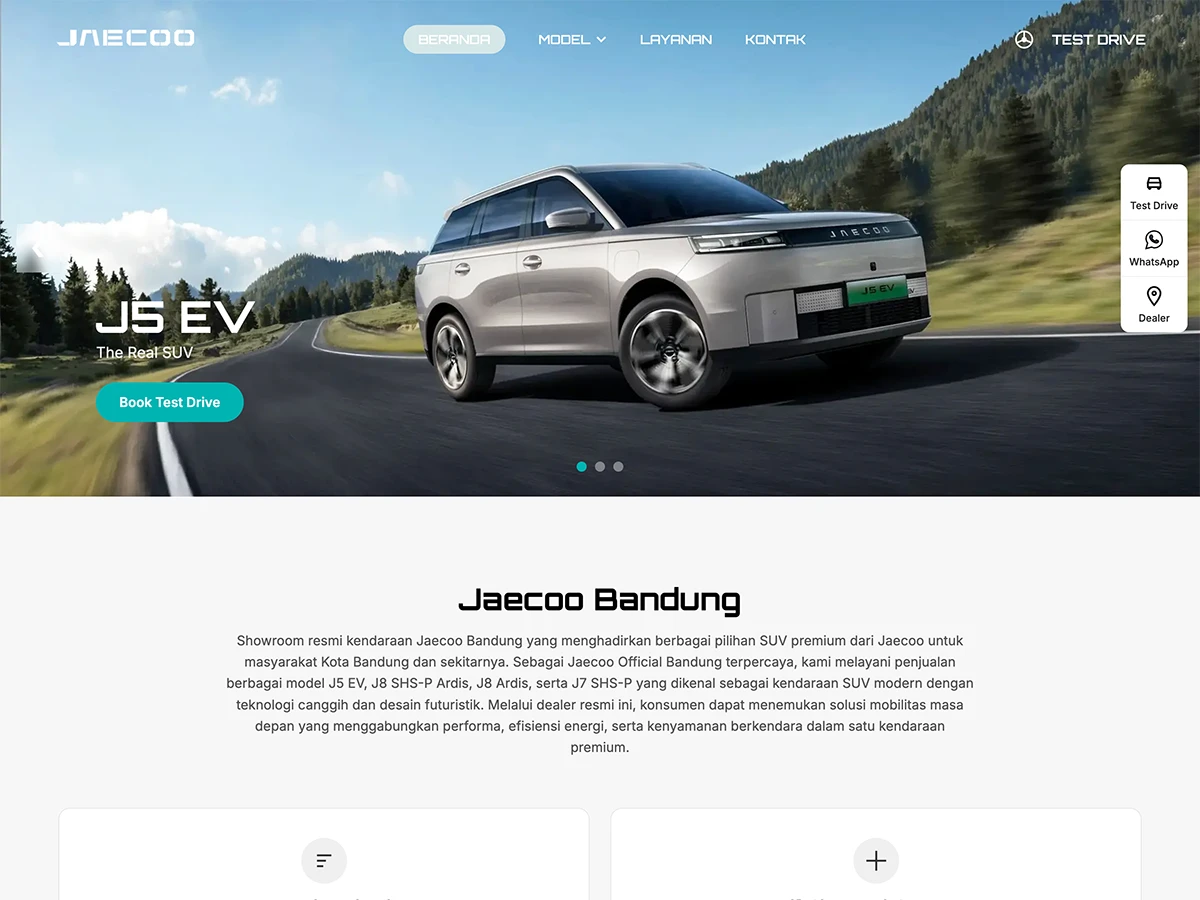 Portofolio Web Jaecoo