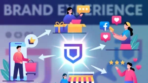 ilustrasi gambar brand experience