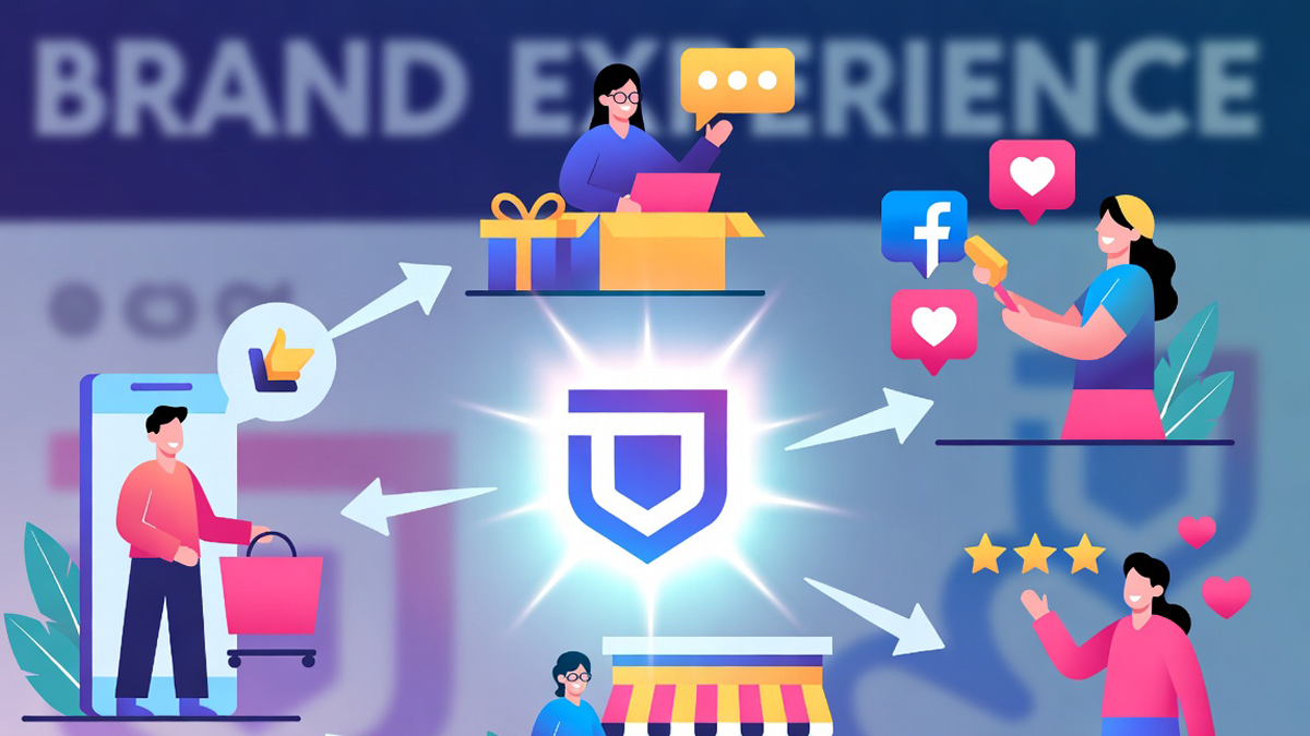ilustrasi gambar brand experience