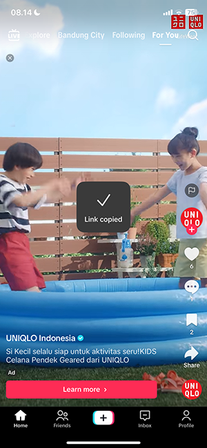 Step 2 - Salin Link Video